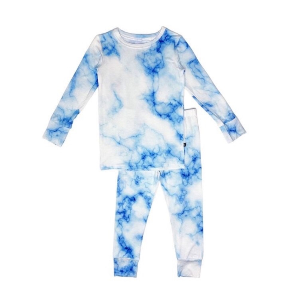 Lev Baby Milo Toddler Lounge Pajama Tie Dye Set